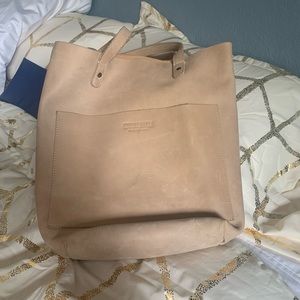 Parker Clay Suede Tote